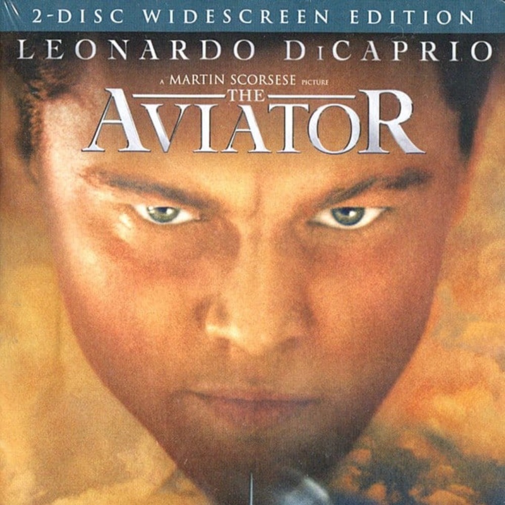 EUC The Aviator DVD is about Howard Hughes the billionaire, filmmaker & recluse